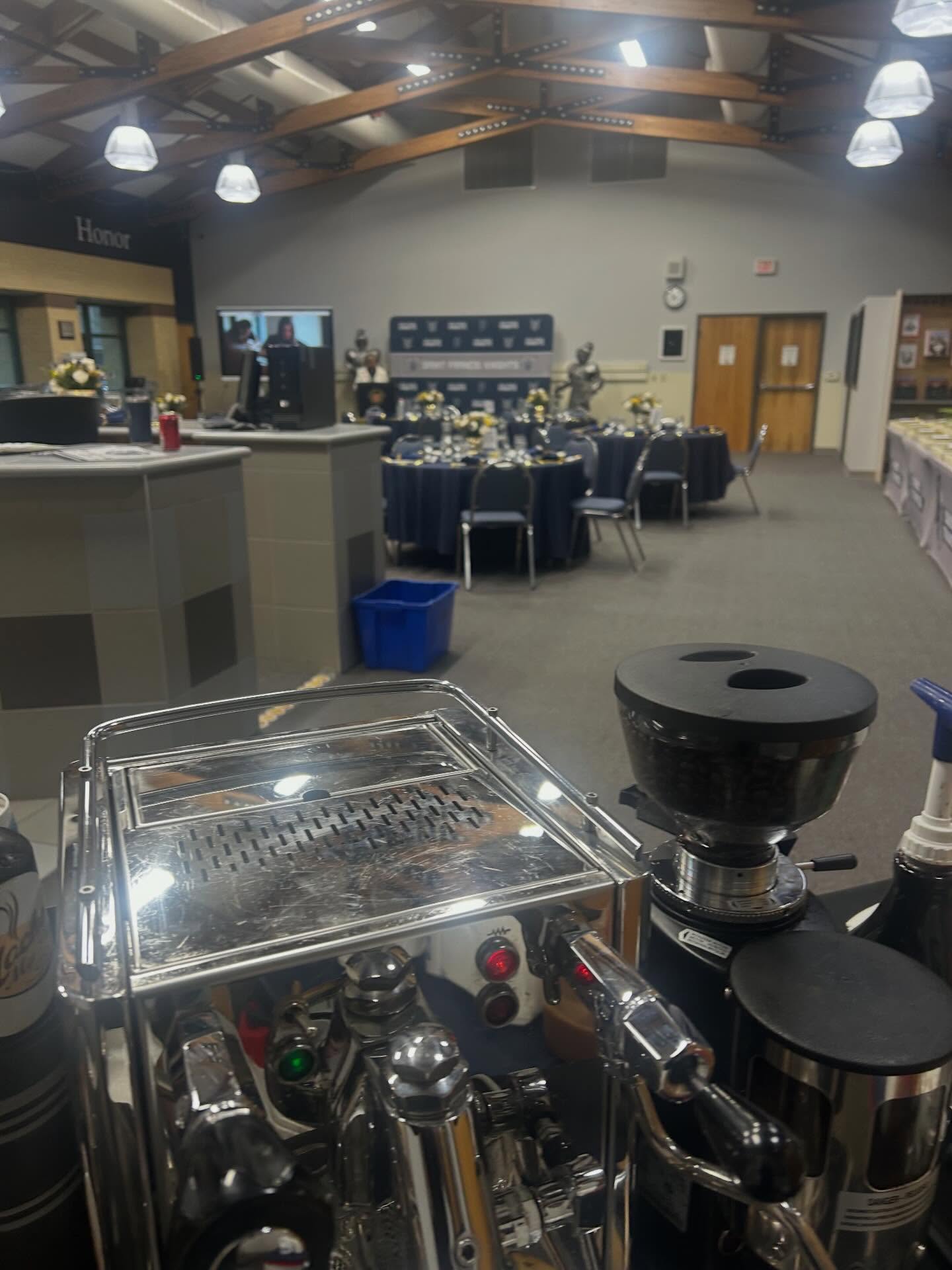 View from the drivers seat